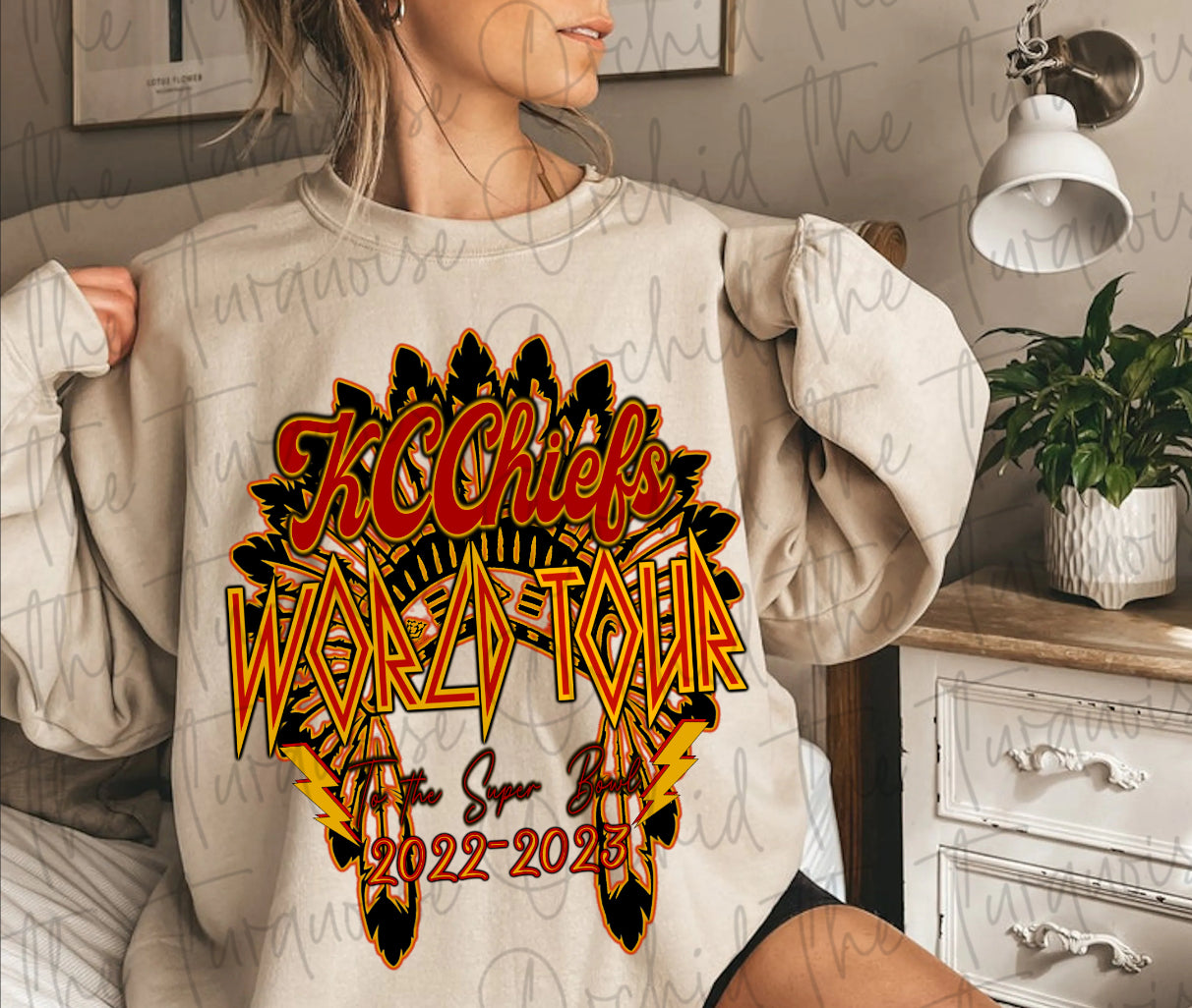 Kingdom World Tour Shirt front and back