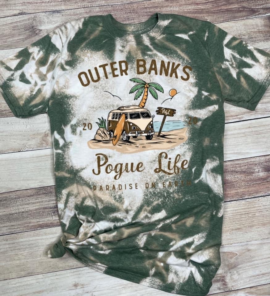 Outer Banks Bleached Tee