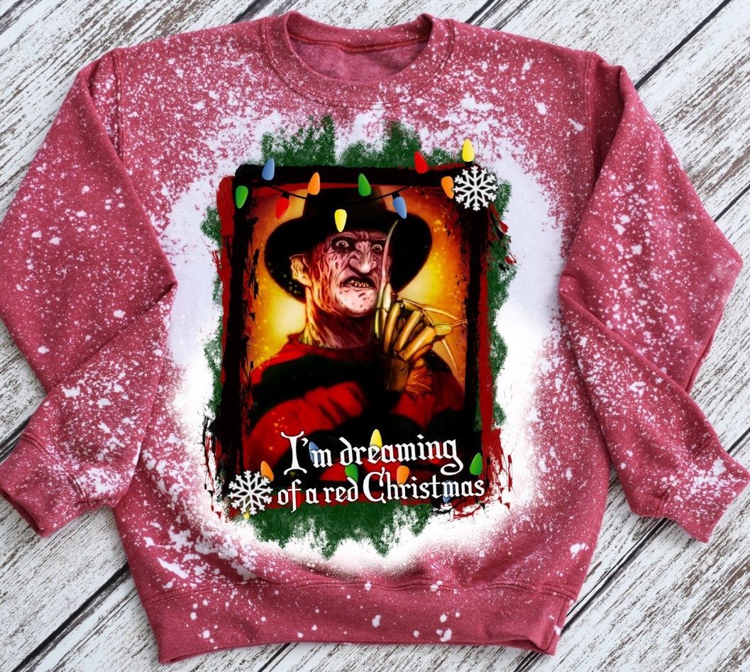 Freddy Bleached Christmas Sweatshirt
