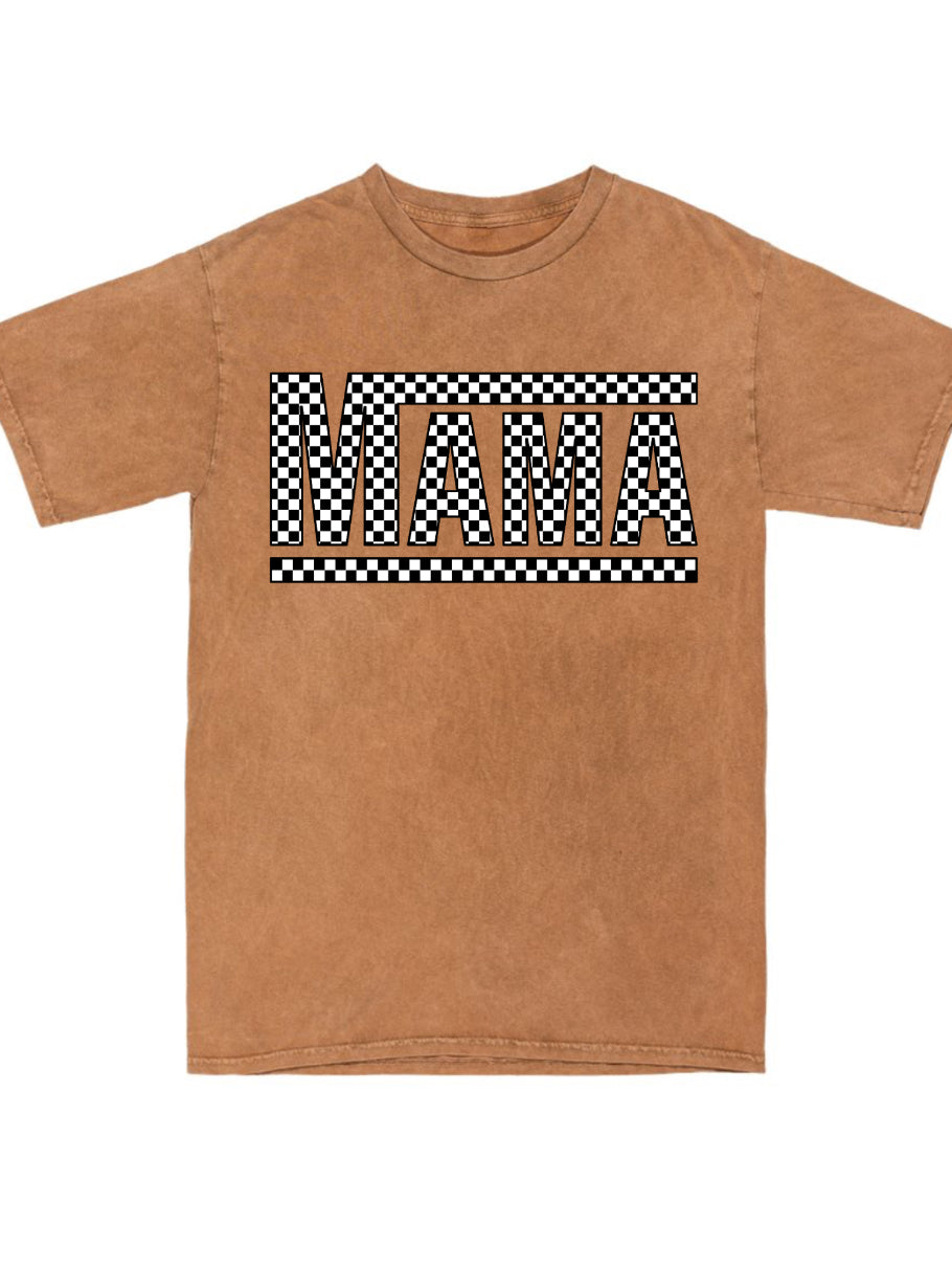 MAMA Vintage Brown Tee