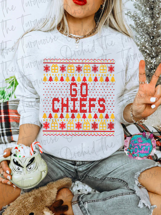 KC Christmas Tee, Sweatshirt, or Hoodie