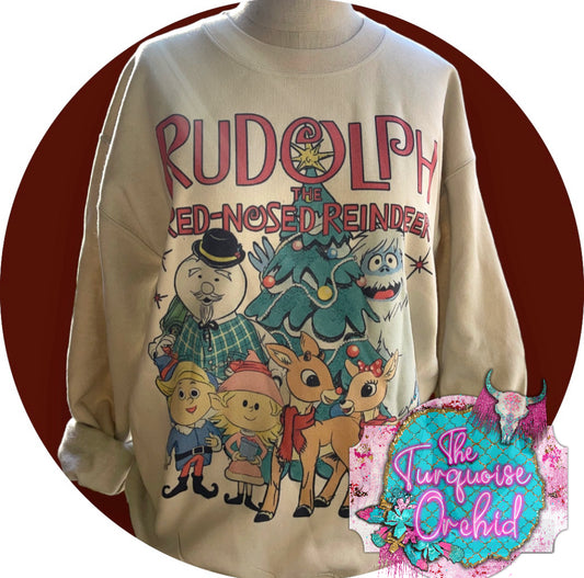 Rudolph Vintage Sweatshirt