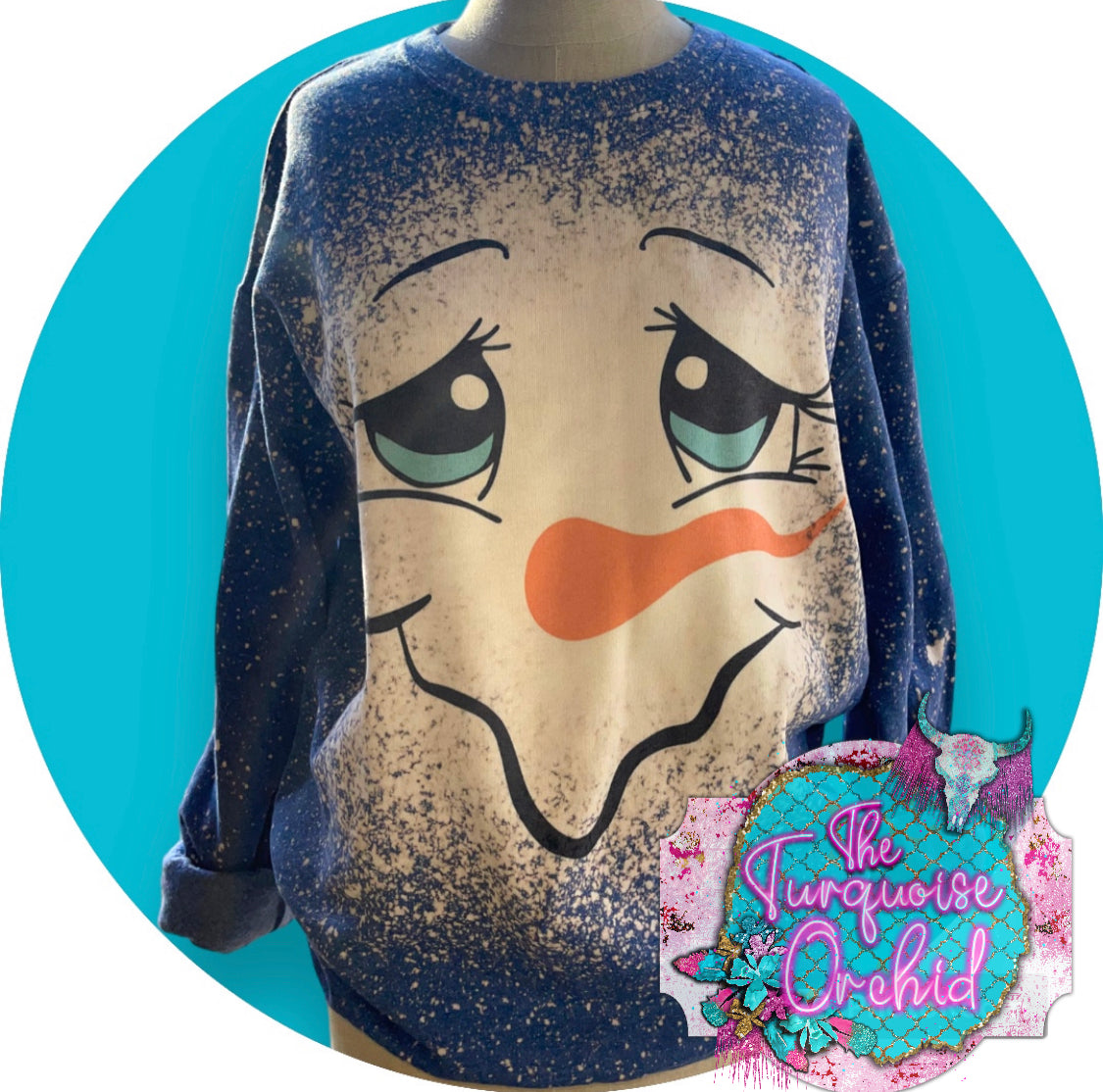 Melting Snowman Sweatshirt