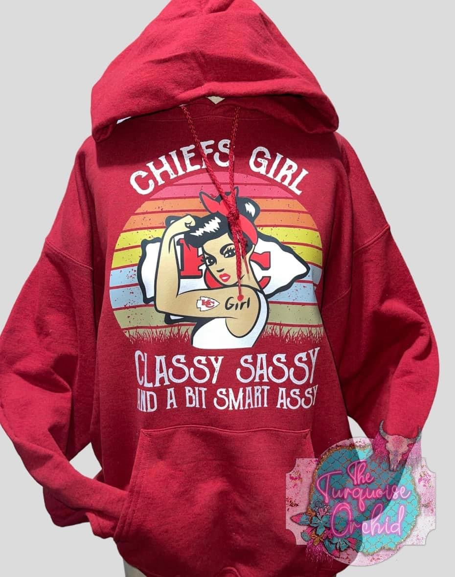 KC Chiefs Girl Hoodie