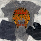 Mineral Wash Kingdom World Tour Shirt front and back
