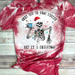 Dead Inside but it’s Christmas T-shirt