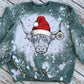 Highland Cow Christmas Sweatshirt