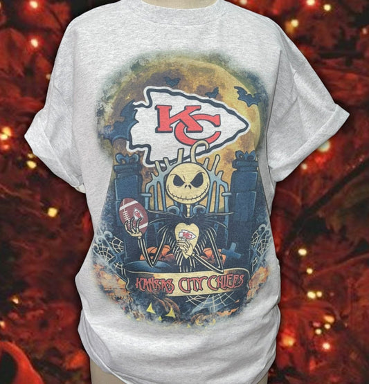 Nightmare Before Christmas Chiefs Shirt