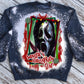 Scream Bleached Christmas Sweatshirt