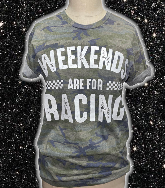 Weekends are for Racing tee
