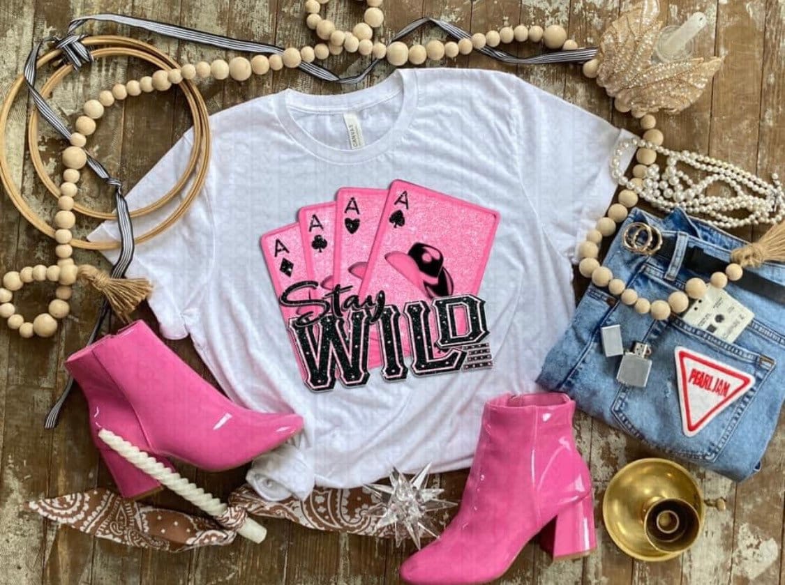 Stay Wild Western Tee