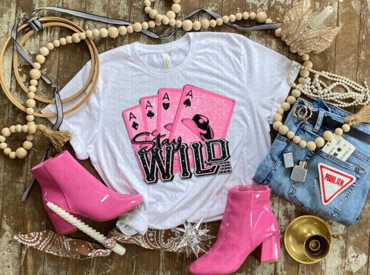 Stay Wild Western Tee