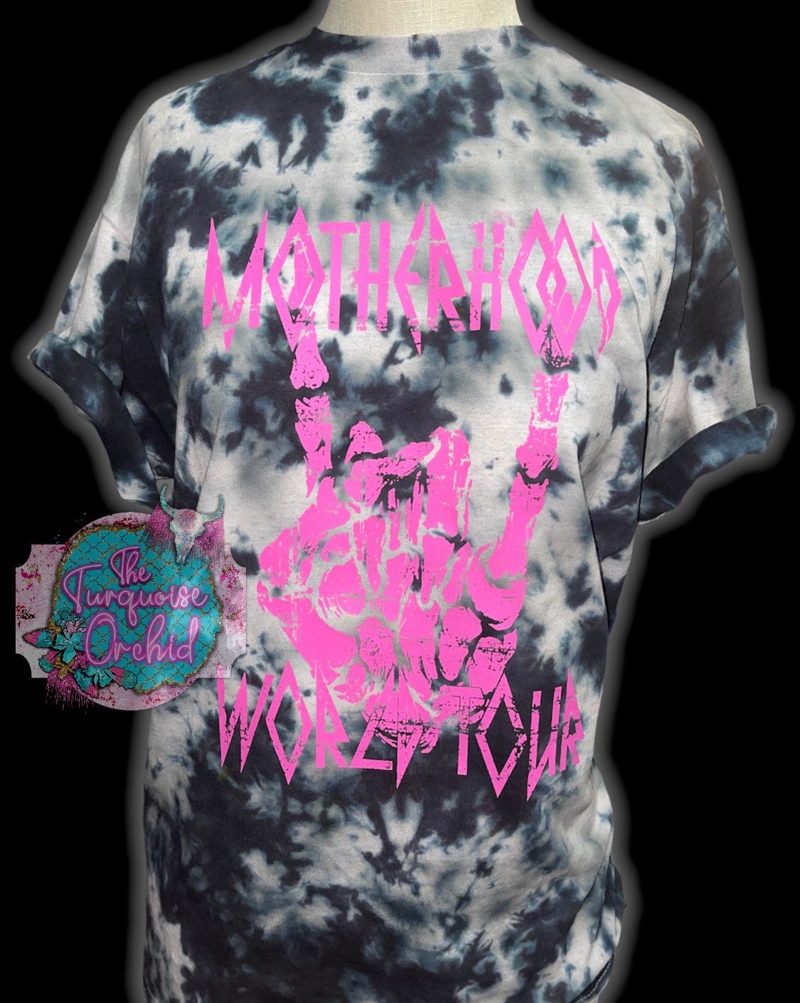 Motherhood World Tour Tie Dye Tee