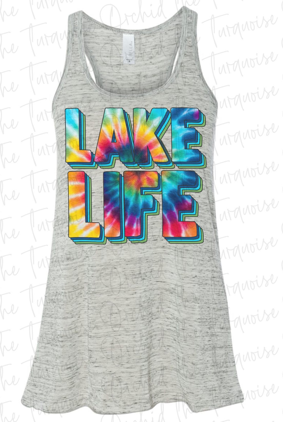 Lake Life Flowy Tank Top