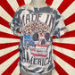 Made in America 4th of July Bleached Tee