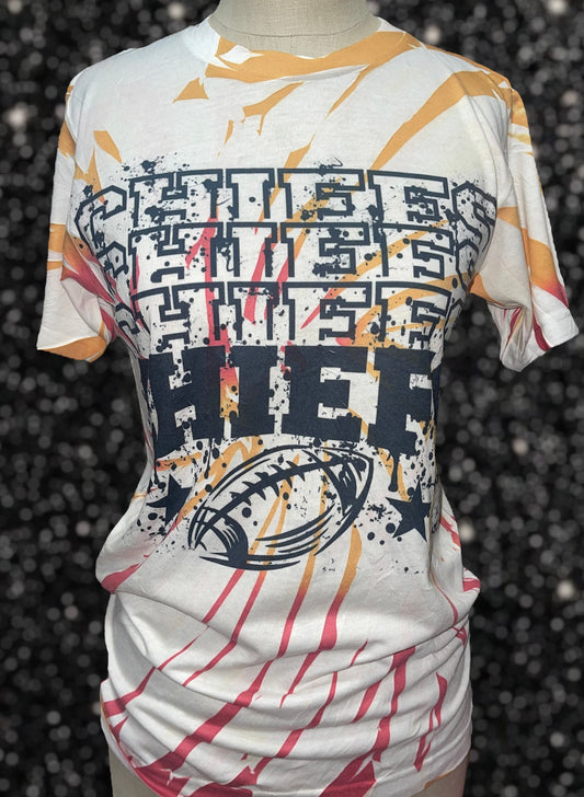 Kc chiefs tie dye shirt