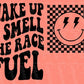 Back and pocket designs-Wake up and smell the race fuel