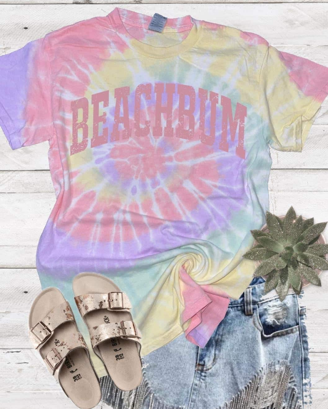 Beachbum Tie Dye Tee