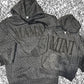 Mama & Mini Matching Hoodies-puff print-ships NEXT DAY